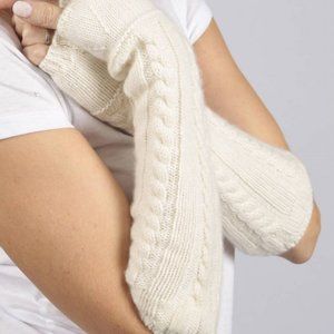 Angora blend Arm Warmers